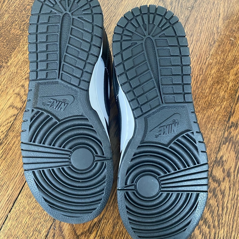 Nike Dunks Black and White Sneakers - Picture 3 of 6